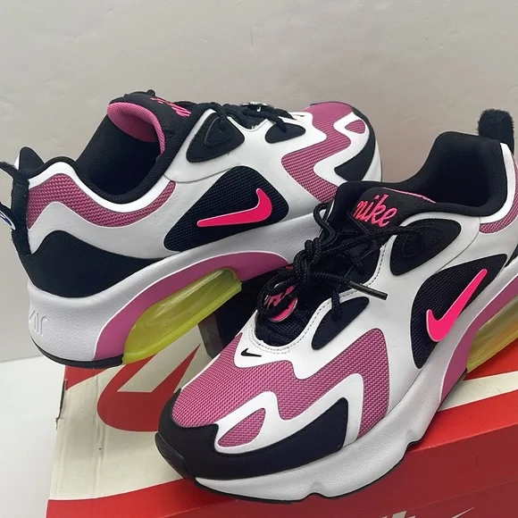 Nike WMNS AIR MAX 200 Sneakers 
BLACK/HYPER PINK CU4745 001 - Picture 10 of 16